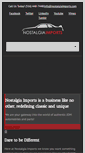 Mobile Screenshot of nostalgiaimports.com